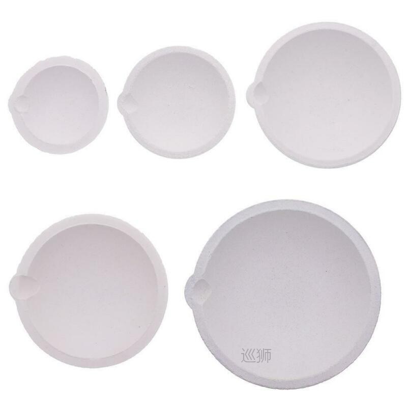 100g-5000g High Temperature Quartz Silica Melting Crucible D