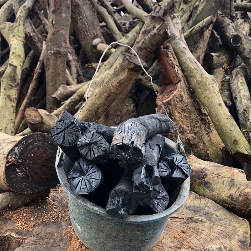 木炭荔枝木炭烧烤碳无烟耐烧烤火取暖木碳S商用烧烤炉果木炭