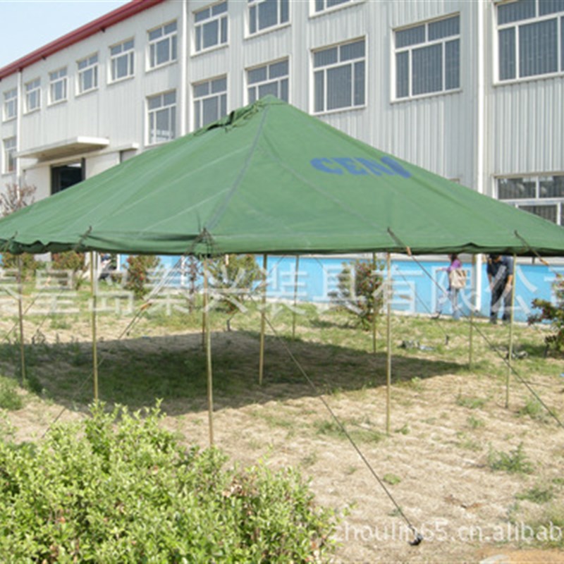 帐篷厂现货销售5x5m棉单帐篷