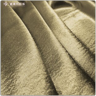色丁软缎 雪花缎水波纹亮缎面料 绚丽彩缎 欧美Q名媛衬衫 礼服面