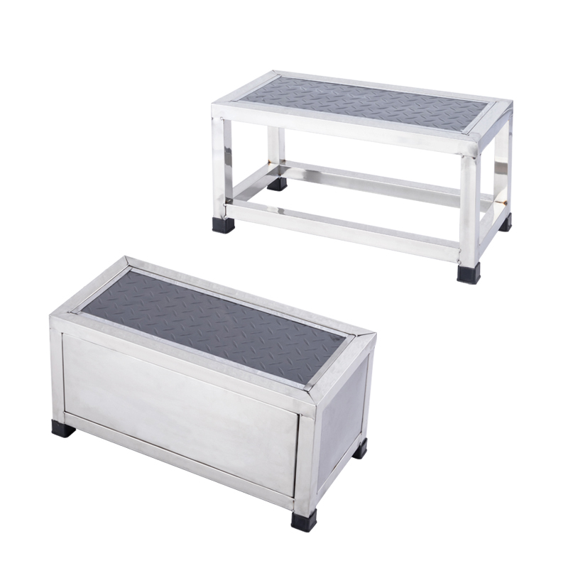 热销加厚不锈钢踩踏三步台阶踩脚凳家用脚踏凳凳楼梯取货凳洗车垫