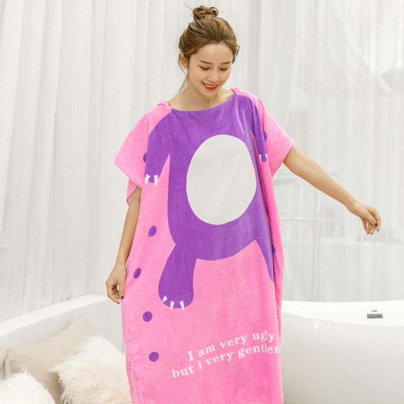 卡通成人浴袍印花浴巾柔软超强吸水斗篷带帽温泉沙滩巾披风,运动/瑜伽/健身/球迷用品,浴巾/吸水巾,淘宝优惠券,粉丝福利购,淘宝优惠卷