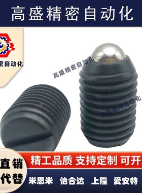 C-BPES3/4/5/6/8/10/12/16   一字槽球头柱塞