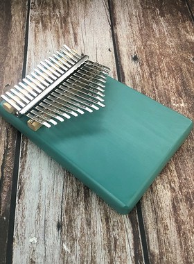 Customized Engrave 17 Key Kalimba African Solid Pine Mahogan