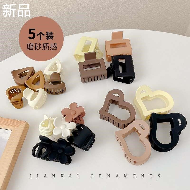 夏季小抓夹后脑勺头发夹子半扎固定马尾高神器爪夹发夹女头饰新品