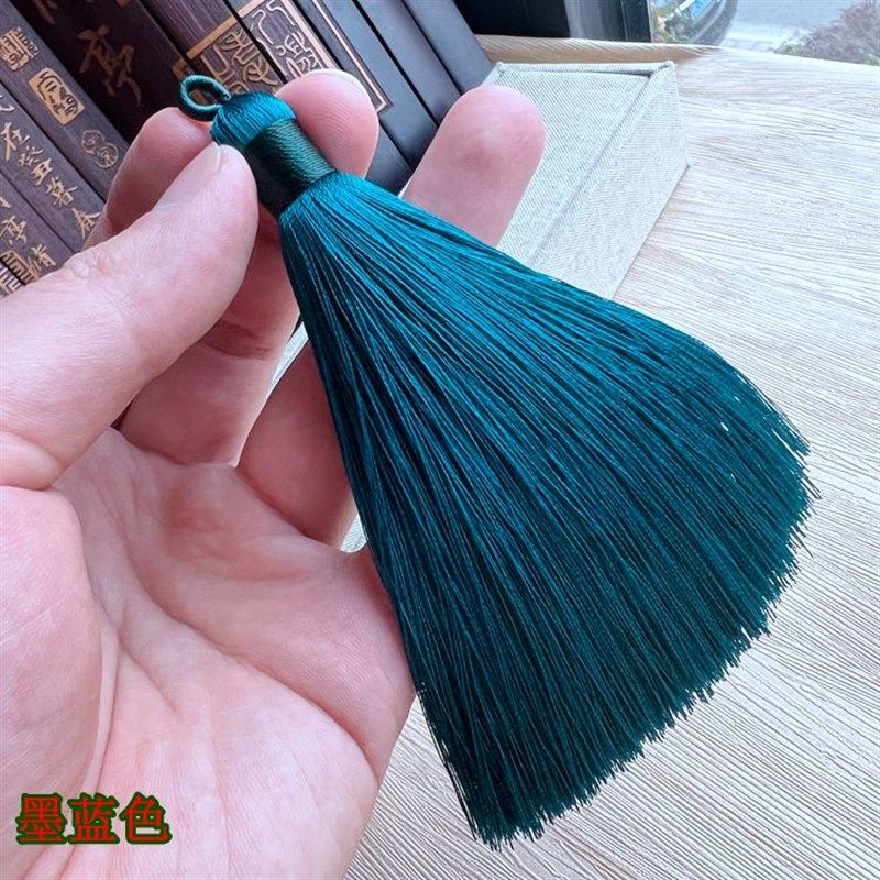 diy12cm人造丝中国结汽流苏挂件车线圈 香包吊穗 书签挂饰穗子,纺织面料/辅料/配套,流苏/穗,淘宝优惠券,粉丝福利购,淘宝优惠卷