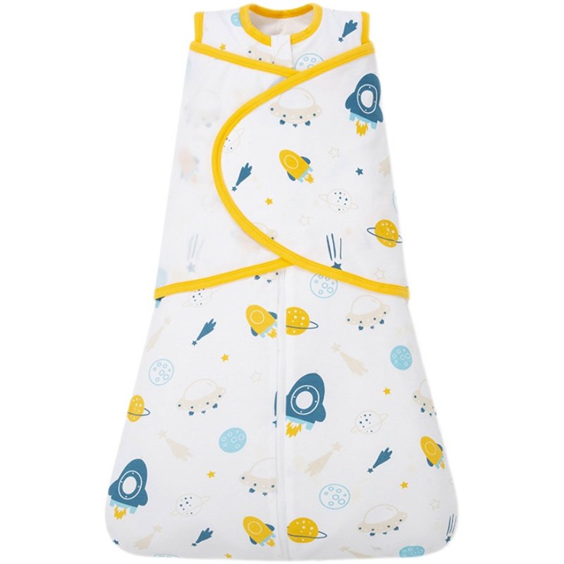 防惊跳睡袋新生婴儿襁褓包巾包被初生宝宝春秋夏薄款睡袋抱被