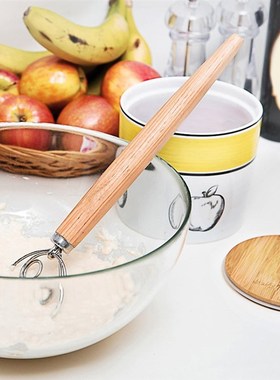 Baking Tools Kitchen Accessories Stainless Steel Dough Whisk