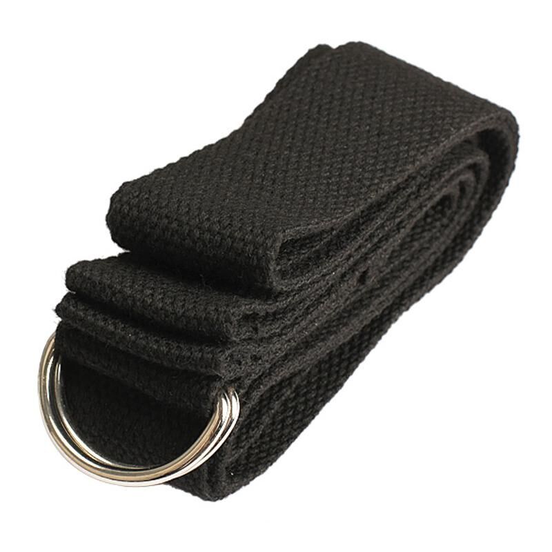 HOT Yoga Stretch Strap D-Ring Training Belt Waist Leg Fitnes