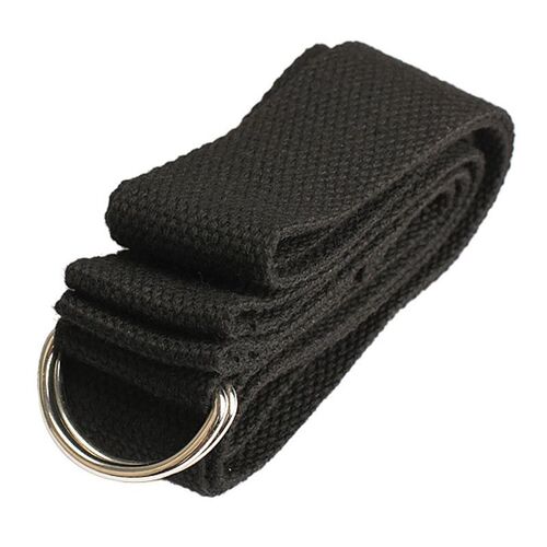 HOT Yoga Stretch Strap D-Ring Training Belt Waist Leg Fitnes