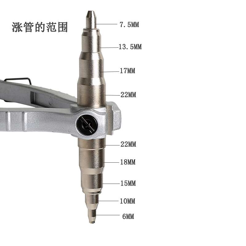 龙行者铜管扩孔器涨管器手动胀管器汽车G空调冰箱制冷工具CT-622