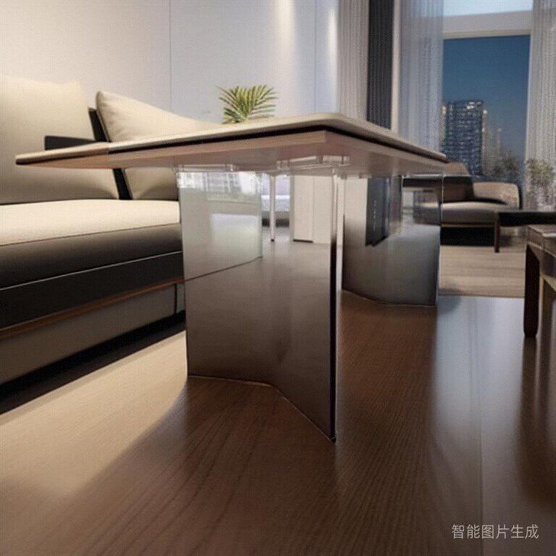 亚克力桌腿支架定制透明渐变V型T型餐桌脚岩板岛台吧台可带万向轮,住宅家具,桌腿/桌架,淘宝优惠券,粉丝福利购,淘宝优惠卷