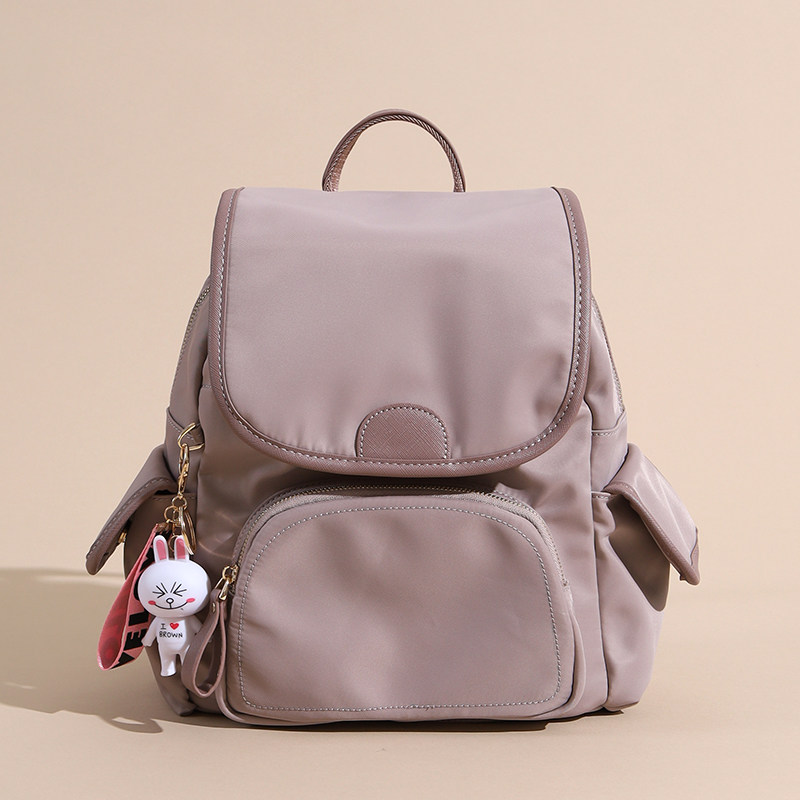 高颜值双肩包女2021新款日系可爱简约防水尼龙牛津布潮流书包背包,箱包皮具/热销女包/男包,双肩背包,淘宝优惠券,粉丝福利购,淘宝优惠卷