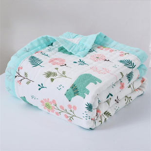 Muslin Layers Cotton Baby 速发6 Infant Blanket Receiving Kid