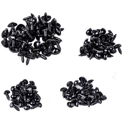 100Pcs/Box 5 Sizes Plastic Safety Triangle Nose with Washer