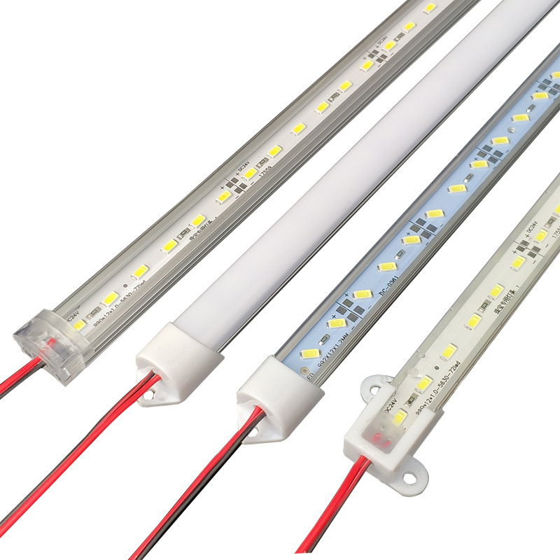 柜台灯带lced超亮硬灯条机器灯箱地摊设备12V24V强磁防水长条灯条