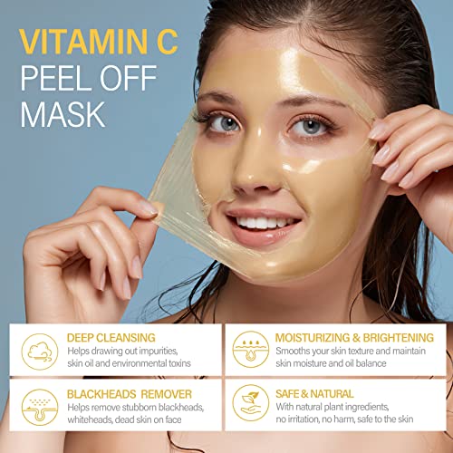 新品SHVYOG gVitamin C Peel Off Face Mask Peel Off Mask with