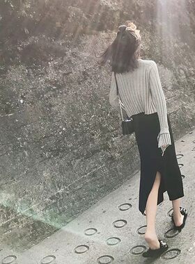 2021新款气质休闲时尚御姐洋气减龄炸街网红职业两件套装女秋冬季