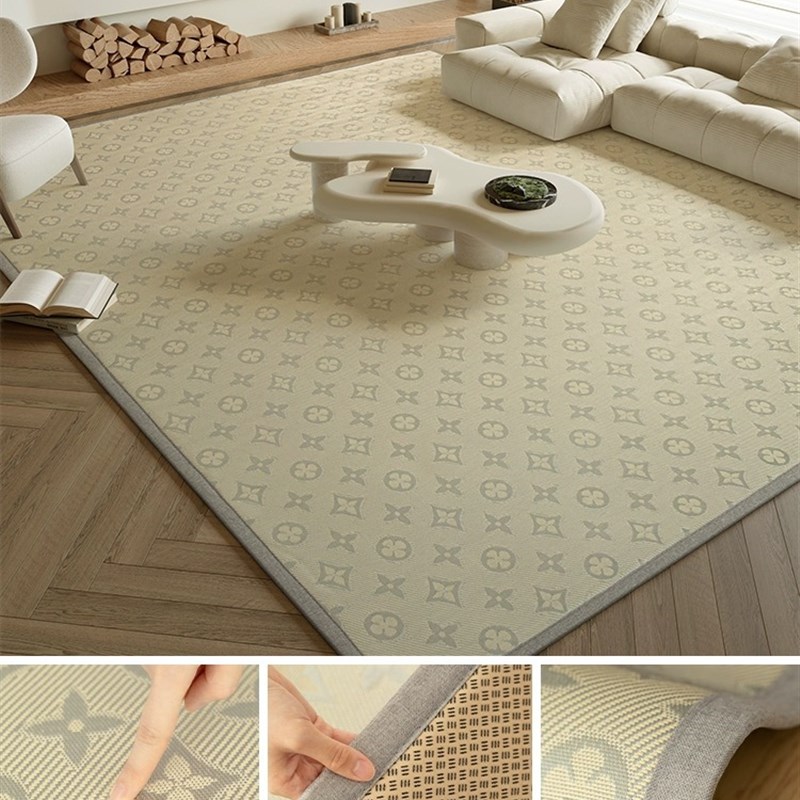 凉席地垫竹编日式榻榻米藤席夏季地毯客厅家用茶几茶室卧室好打理