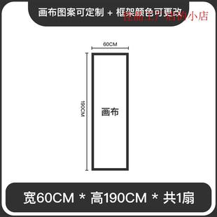 屏风隔断客厅卧室遮挡家用现代简约入户玄关实V木折叠移 定制中式