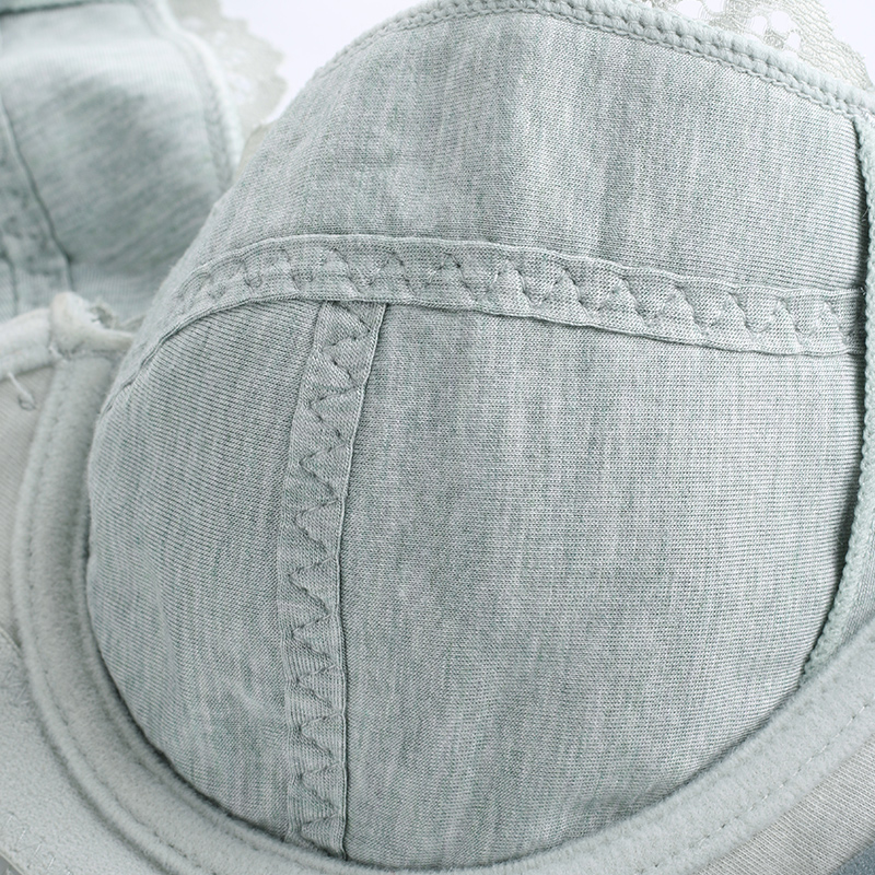 大胸薄款有软钢圈哺乳文胸孕妇内衣怀孕期定型聚拢防下垂产后喂奶