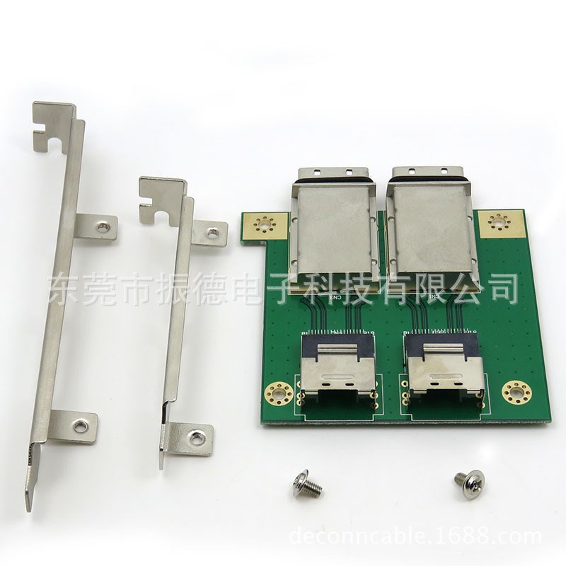 SFF8088-8087 Mini sas26P PCI 高 档板服务T器阵列卡背板转接板