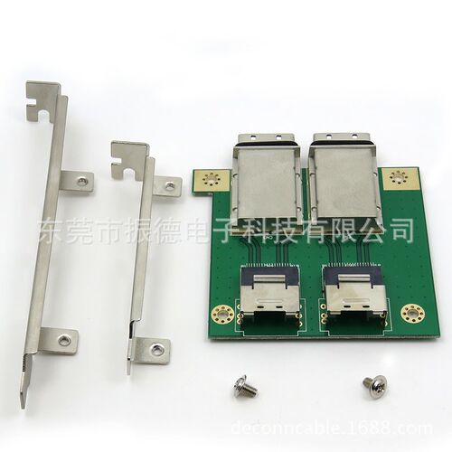 SFF8088-8087 Mini sas26P PCI 高 档板服务T器阵列卡背板转接板