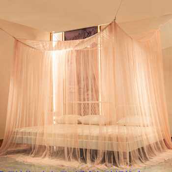 厂促厂销定制老式家用加大拼接床C子母床皮床榻榻米圆床吊顶蚊帐