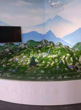 地形地貌沙盘房地产城市建筑沙盘模型酿酒工艺S流程场景沙盘模型