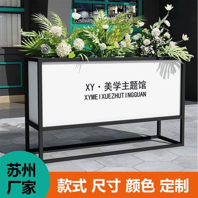 苏州不锈钢花箱定制工厂户外围栏花坛售楼处商业广场市政道路花槽,商业/办公家具,花坛/花箱,淘宝优惠券,粉丝福利购,淘宝优惠卷