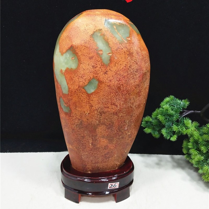 精品辽宁秀玉岫岩玉原石奇石玉石头镇宅观赏石厅堂办公室装饰摆件