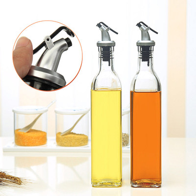 推荐500ml 18oz Glass Olive Oil Vinegar Dispenser Gravy Boat