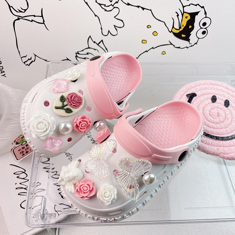 女童洞洞鞋夏季室内家居幼儿拖鞋软底公主洋派网红2023新款踩屎感,童鞋/婴儿鞋/亲子鞋,儿童棉拖鞋,淘宝优惠券,粉丝福利购,淘宝优惠卷