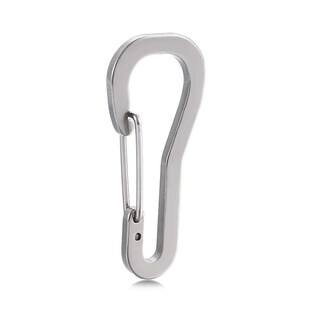 Stainless Steel Carabiner Outdoor Question Mark 8 Word With