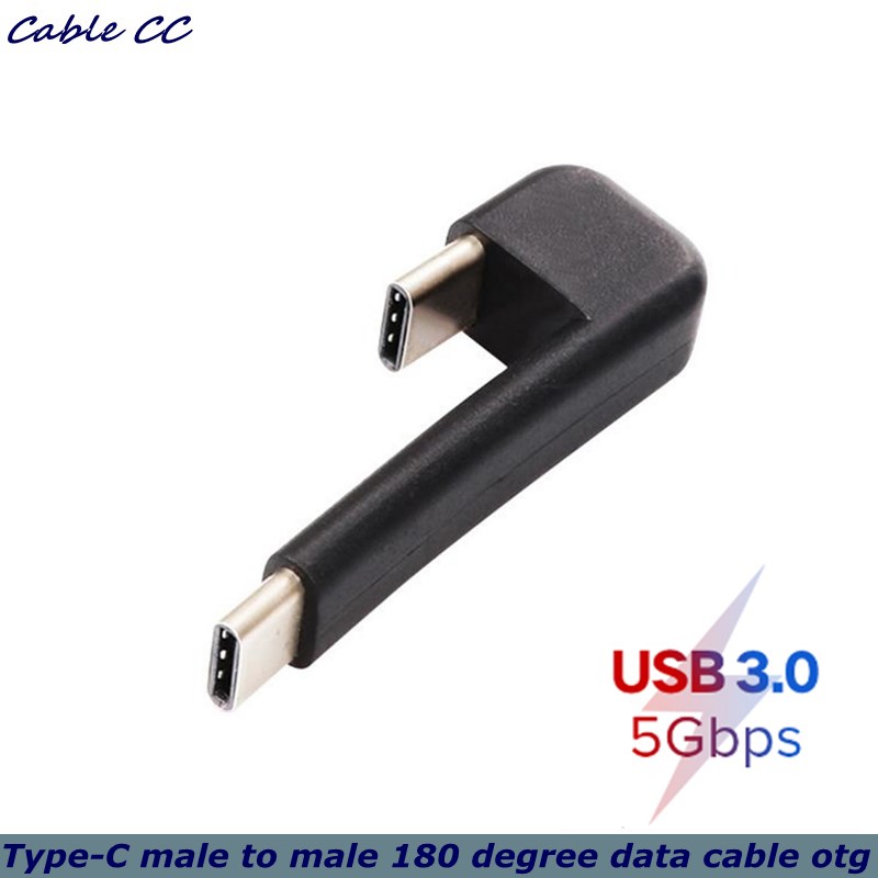 High quality USB type C to type C male synchronous charging
