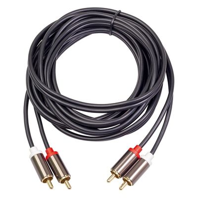 Audio Cord Audio Cable Male to Male 1m 2m 3m 2S RCA to 2 RCA