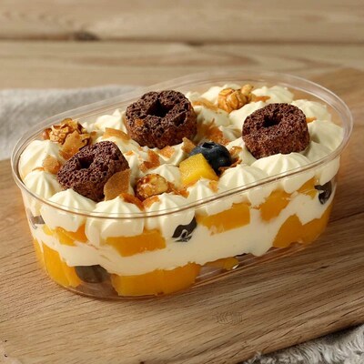 15pcs Plastic Cake  Mousse Dessert cup  Pudding cup Disposab