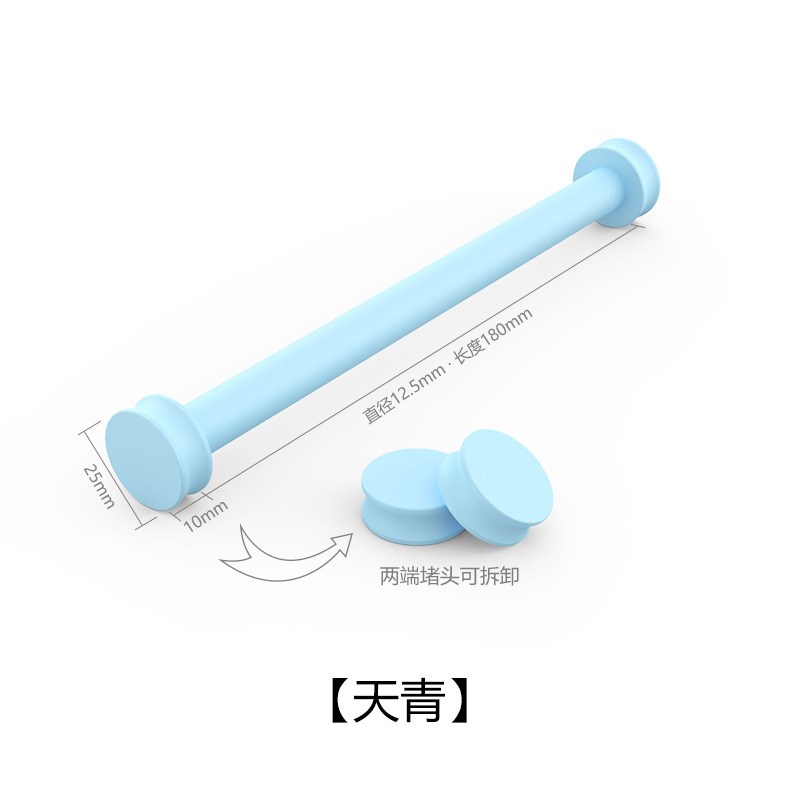 绕线螺旋弹簧航插线配重杆固定卷线棒配件加强筋键盘线理线杆彩色