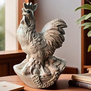 2025桃d木十二生肖元宝摆件12属相原木木雕鼠牛虎兔龙蛇马羊猴鸡