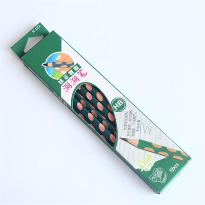 12PCS/Set HB Wood Cased Pencils with Pencil Sharpener, Corr