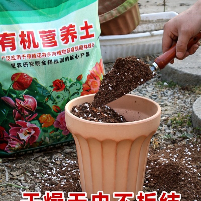 极速Flower planting and household nutrient soil planting soi