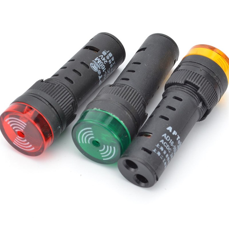 LED Active Buzzer Beep Alarm Indicator 1pc AD16-22 12V 24V 1