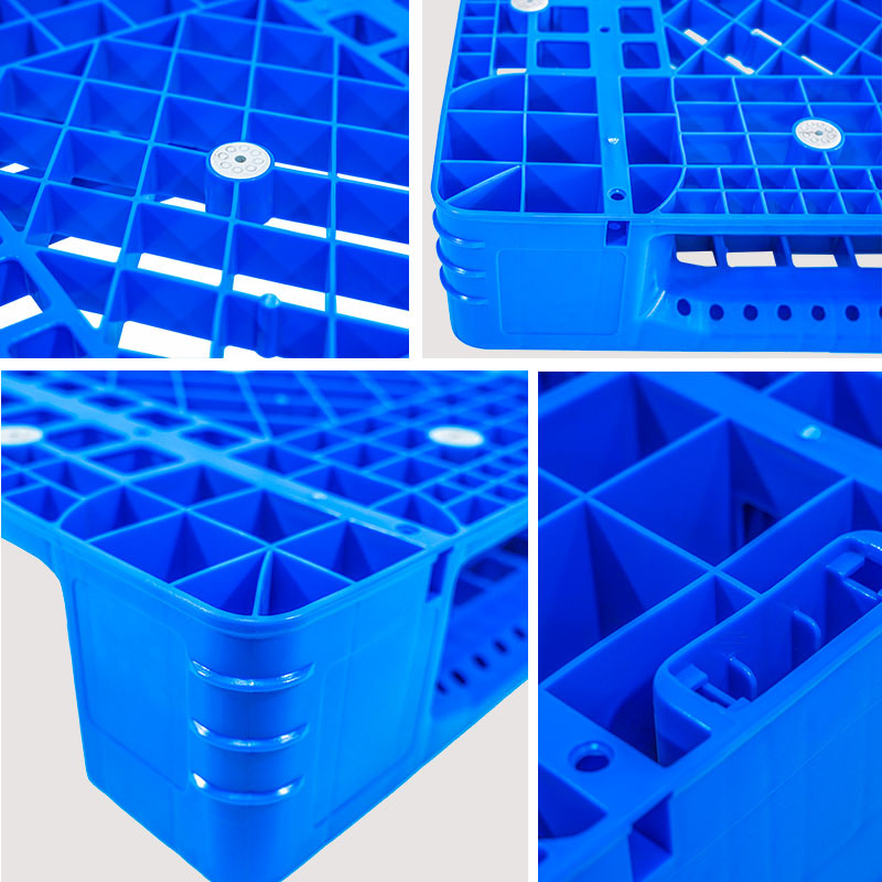 1412网格e川字塑料托盘仓库周转塑料卡板仓储物流托盘货架塑胶栈