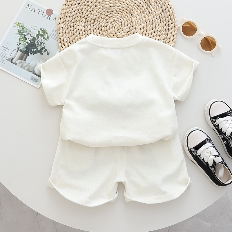男宝宝夏装1周岁半六11一8八6九9十个月婴儿夏季衣服分体夏天套装