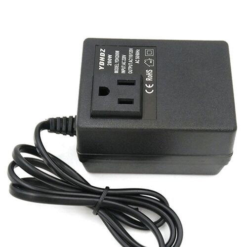 NEW 200W Voltage Converter Transformer Step Down 220V To 110