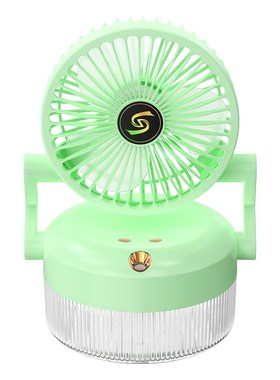 家用制冷桌面风扇空调冷风机充电USBH办公室水冷气加湿冰雾扇喷雾