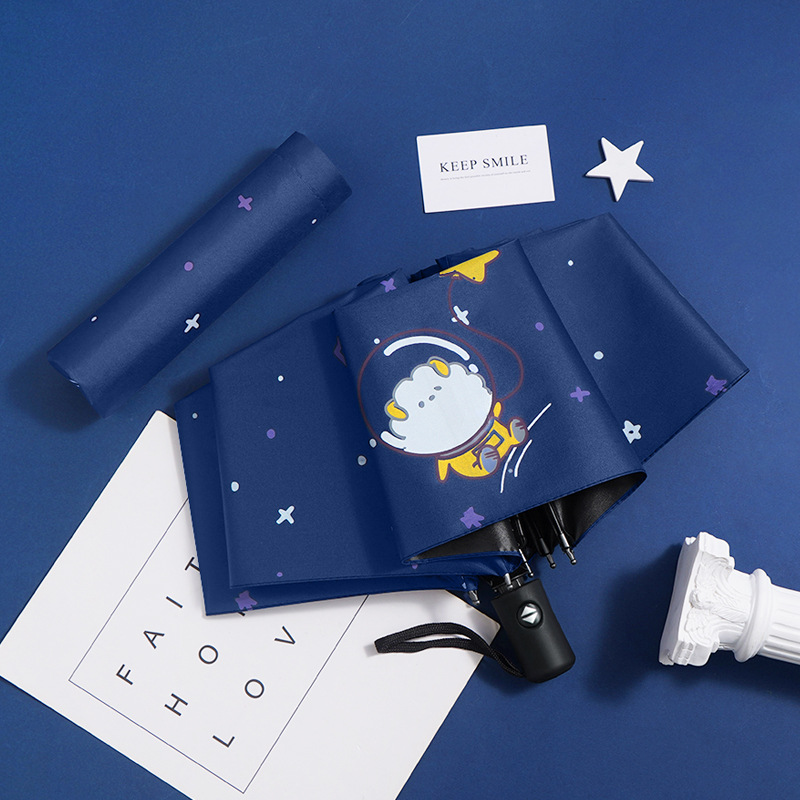 雨伞复古黑胶晴雨两用遮阳公主伞小清新女太阳Q伞小巧便捷创意时