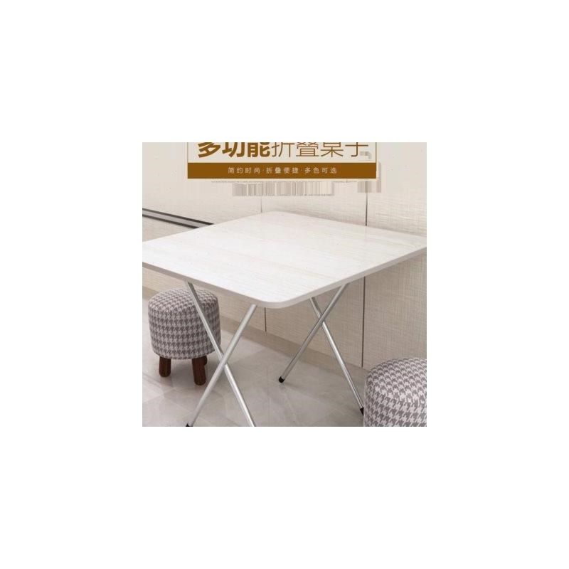 家用四人吃饭桌正方形桌子折叠餐桌宿舍摆摊长方形黑色便携小桌子,住宅家具,板木餐桌,淘宝优惠券,粉丝福利购,淘宝优惠卷