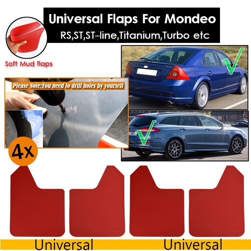 Mud Flaps For Ford Mondeo Mk2 Mk3 Mk4 Mk5 3 4 5 Fusion Mudfl