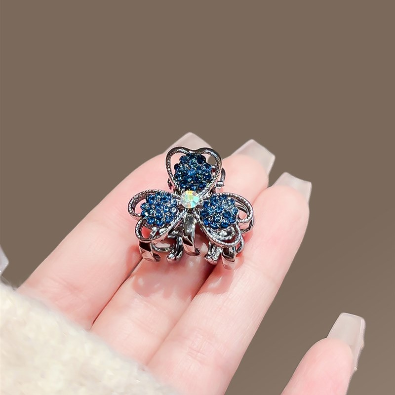 水钻小发夹新款精致小夹子头顶小号抓夹固定头发侧边刘海发卡发抓